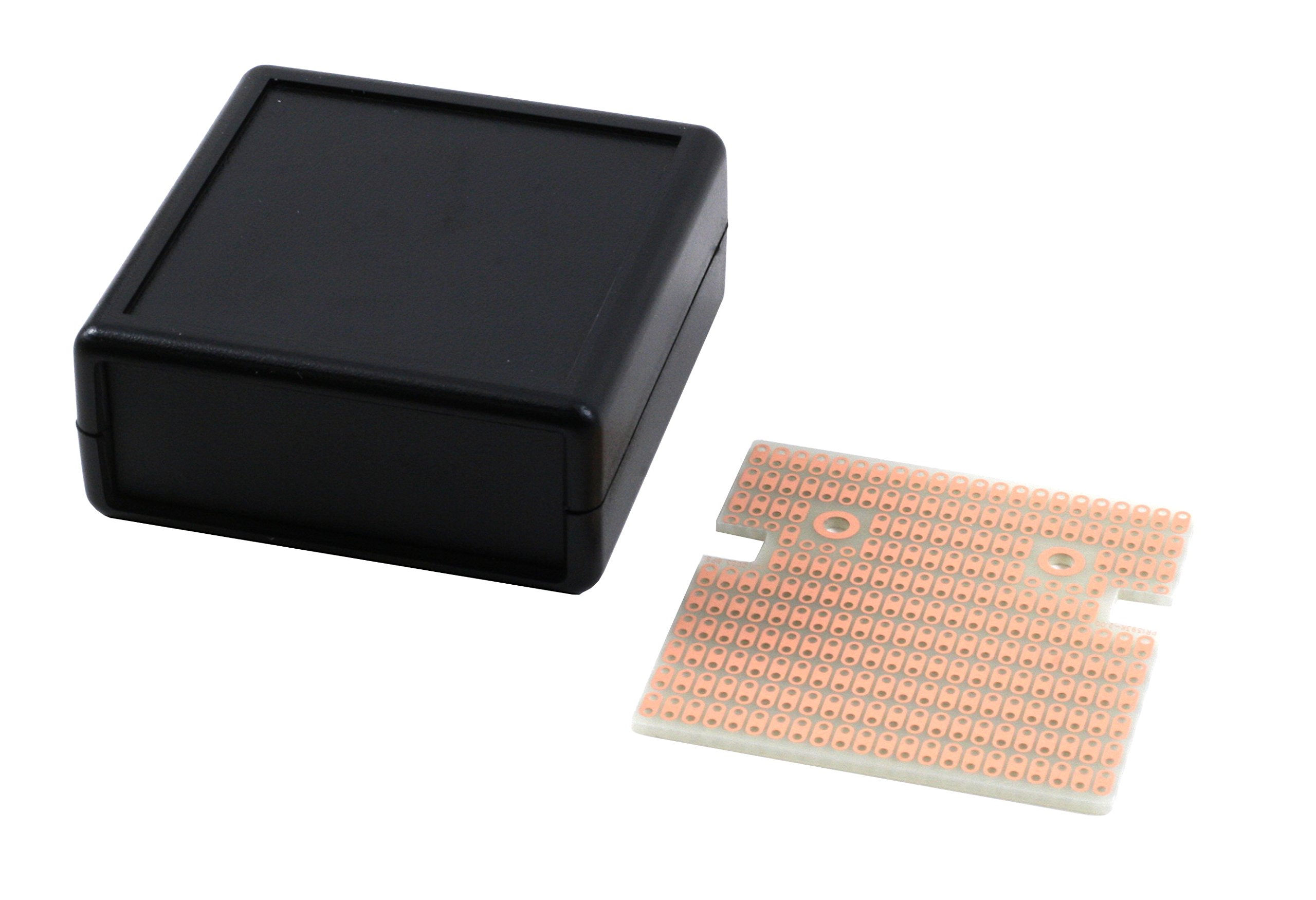 KIT-1593K Box + PCB, Black ABS Plastic, 2.6 x 2.6 x 1.1 in: Amazon